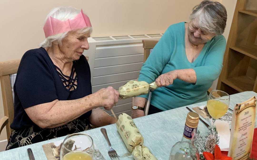Christmas Day 2019 at Lulworth House Residential Care Home