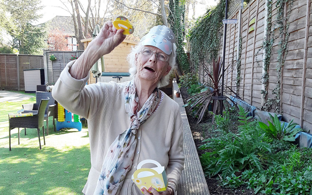 Easter activities at Lulworth House Residential Care Home