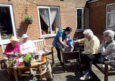 Easter activities at Lulworth House Residential Care Home 3