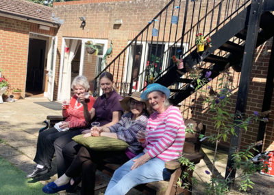 Lulworth House Residential Care Home BBQ party 2