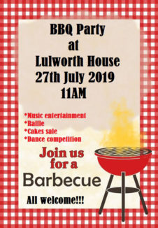 Lulworth House summer BBQ
