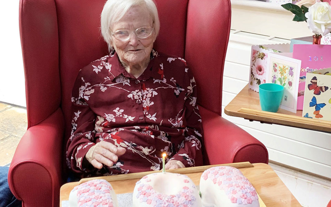 Betty turns 101 at Lulworth House Residential Care Home