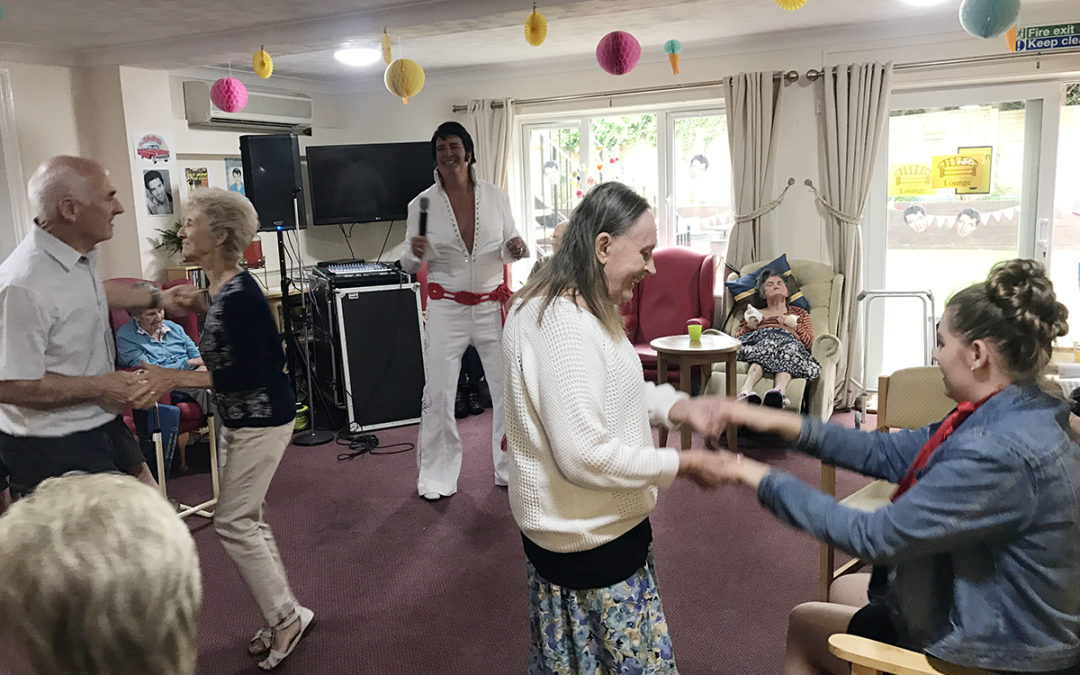 Rock n Roll at Lulworth House Residential Care Home