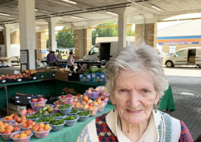 Resident at Maidstone market