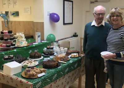 Lulworth House host Macmillan coffee morning, with a large selection of cakes