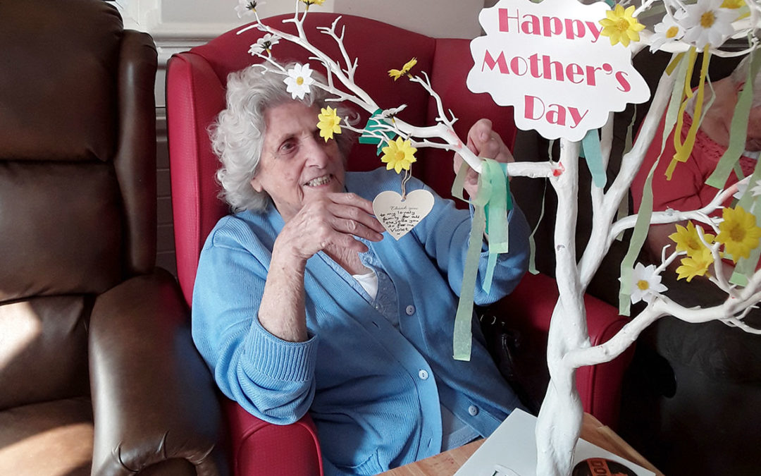 Making Mother’s Day special at Lulworth House Residential Care Home