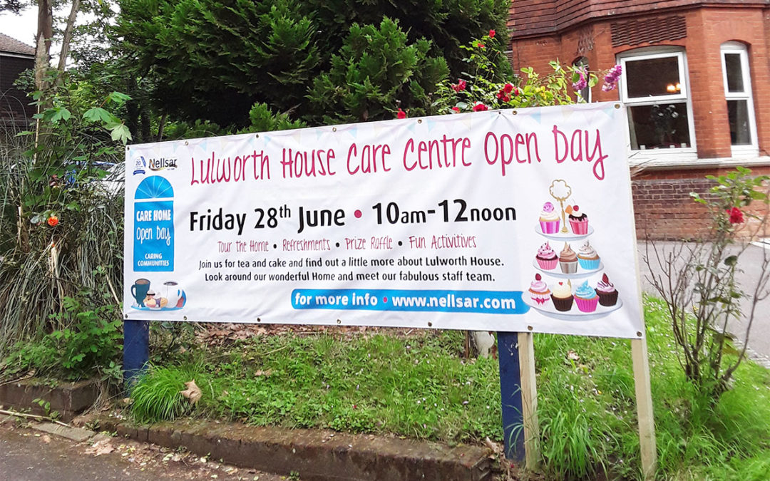 Open Day tea party on Friday 28 June at Lulworth House Residential Care Home
