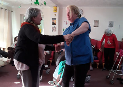 St Patrick's Day celebrations at Lulworth House Residential Care Home 2