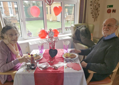 Valentines meal for two at Lulworth House 2