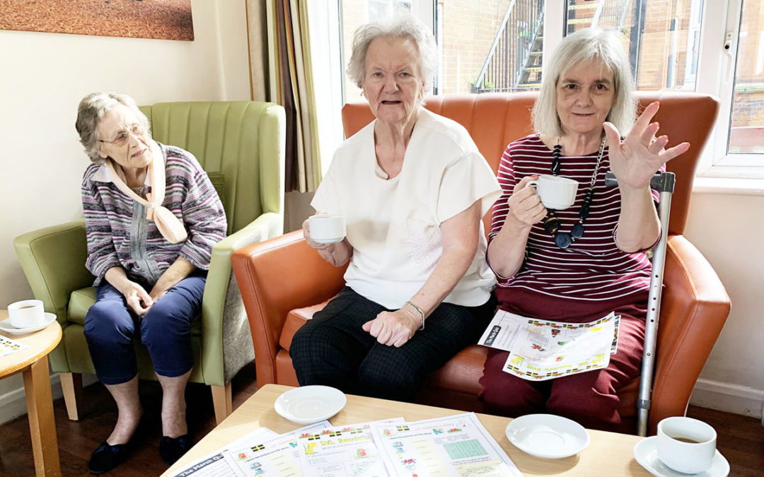 Bingo, baking and St Davids Day at Lulworth House Residential Care Home