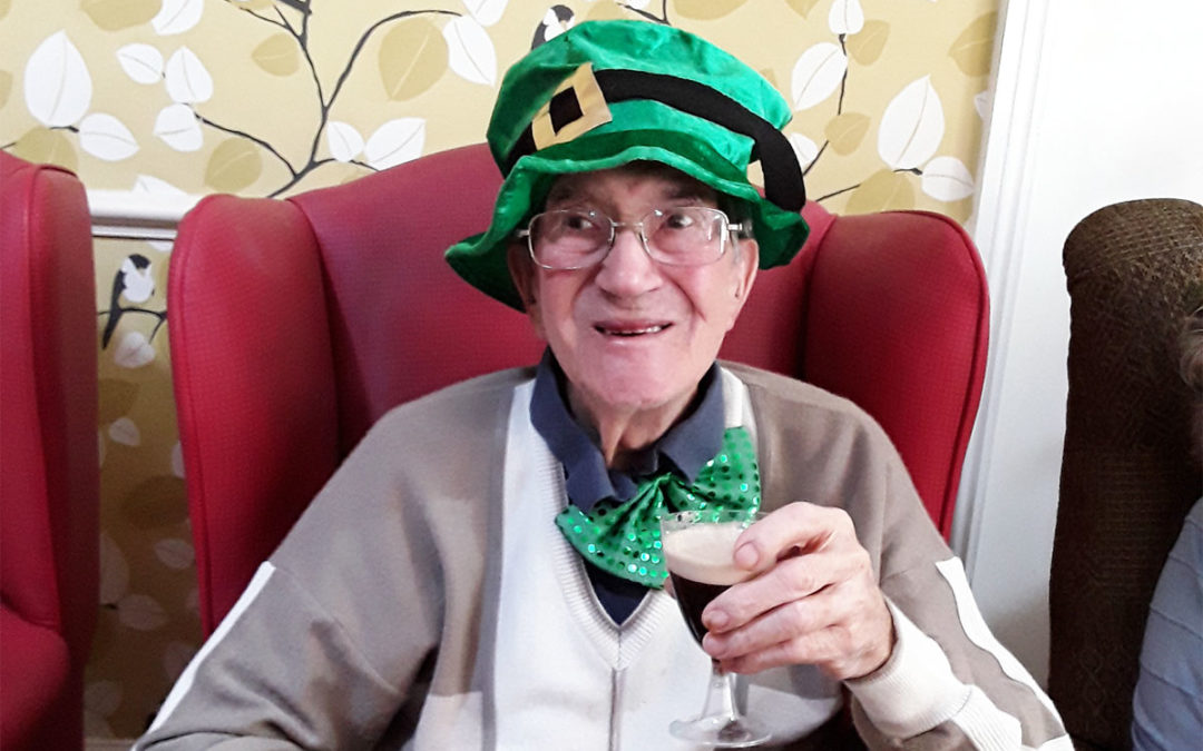 St Patricks Day at Lulworth House Residential Care Home