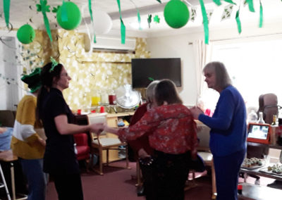 St Patricks Day at Lulworth House Residential Care Home 3