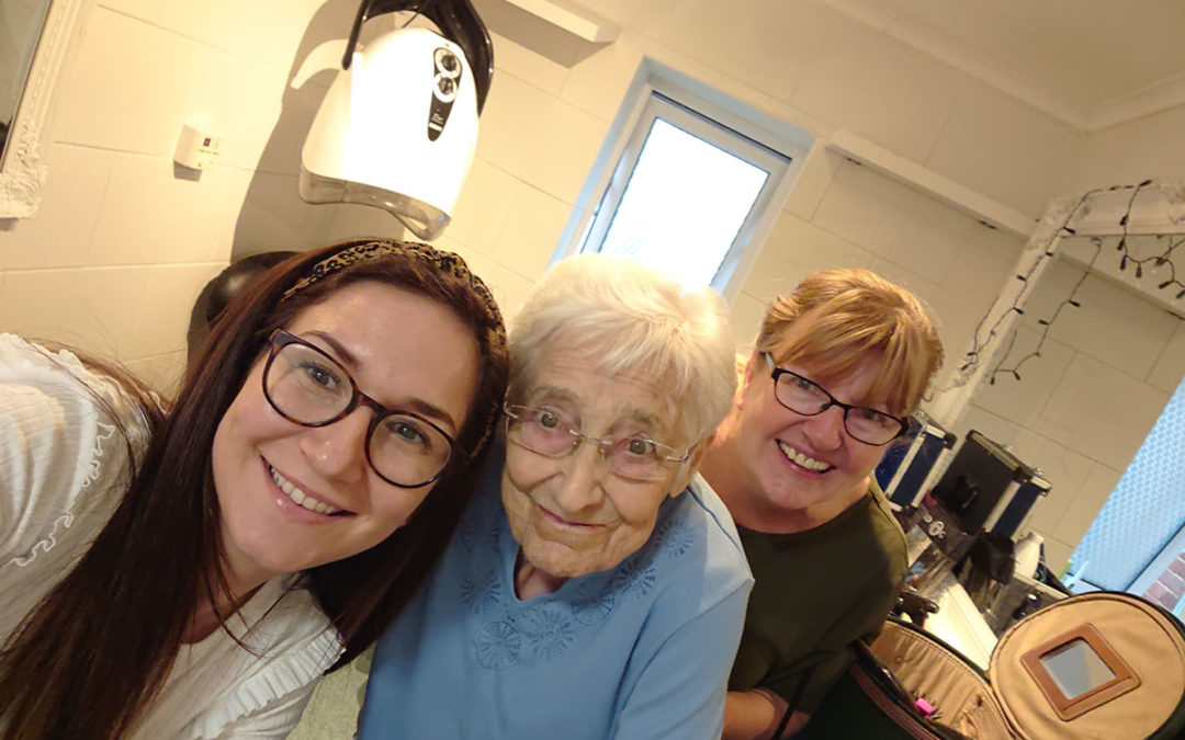From hairdressing to Hollywood at Lulworth House Residential Care Home