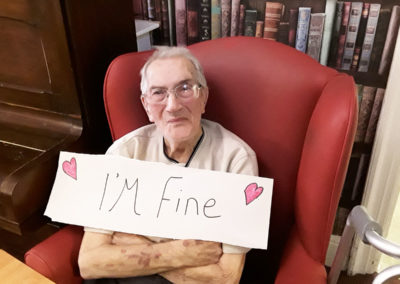 Messages of love from residents at Lulworth House Residential Care Home 4