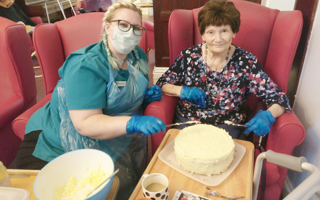 Mocktails and baking at Lulworth House Residential Care Home