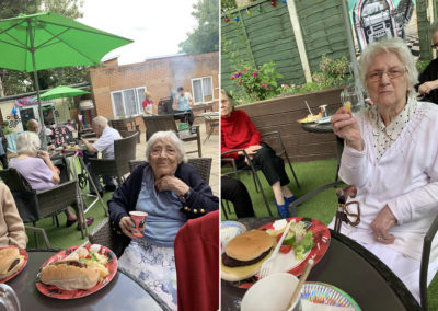 Rock and roll BBQ at Lulworth House Residential Care Home 4