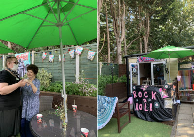 Rock and roll BBQ at Lulworth House Residential Care Home 6