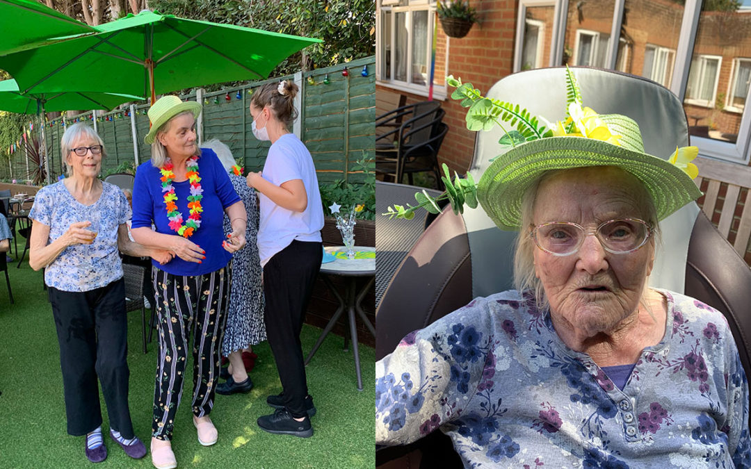 Lulworth House Residential Care Home hosts Copacabana party