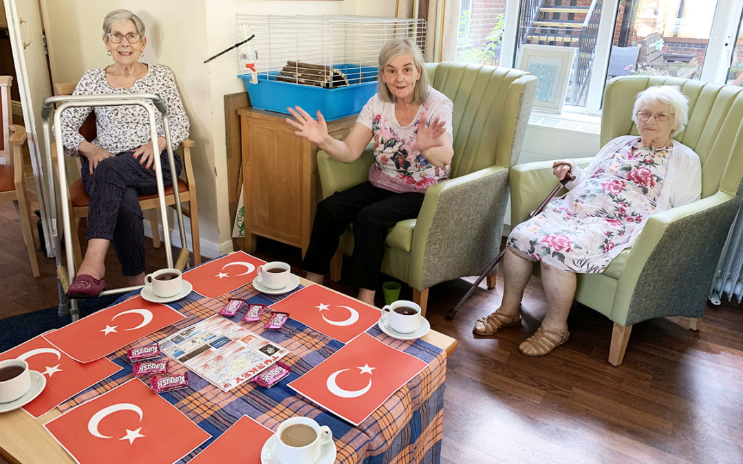 Summer activities at Lulworth House Residential Care Home