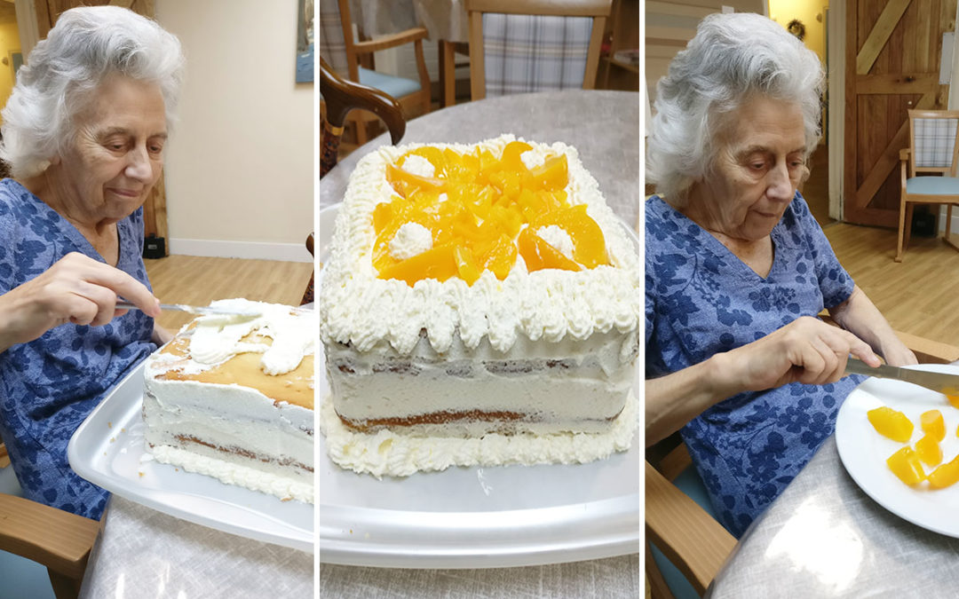 A cake filled week at Lulworth House Residential Care Home