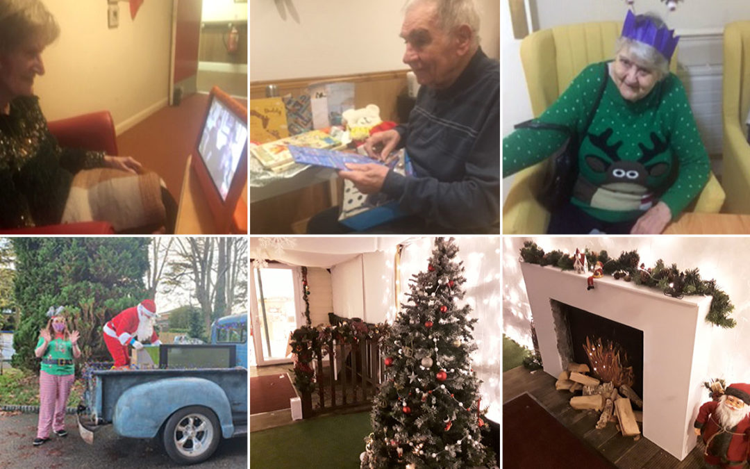 A merry Christmas at Lulworth House Residential Care Home