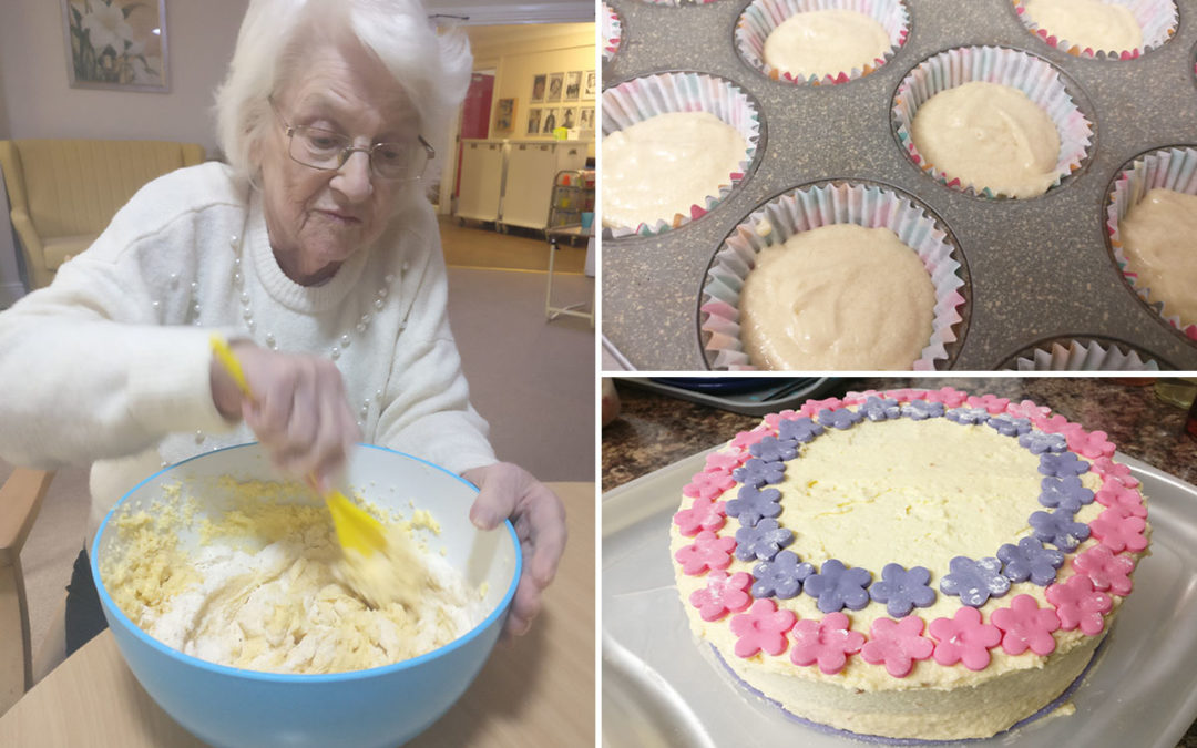 Cakes a plenty at Lulworth House Residential Care Home