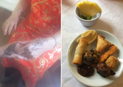 Henna tattoos and Indian cuisine at Lulworth House Residential Care Home