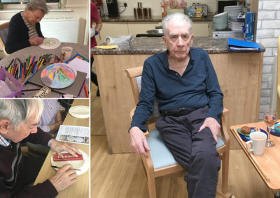 Easter crafts and relaxation at Lulworth House Residential Care Home