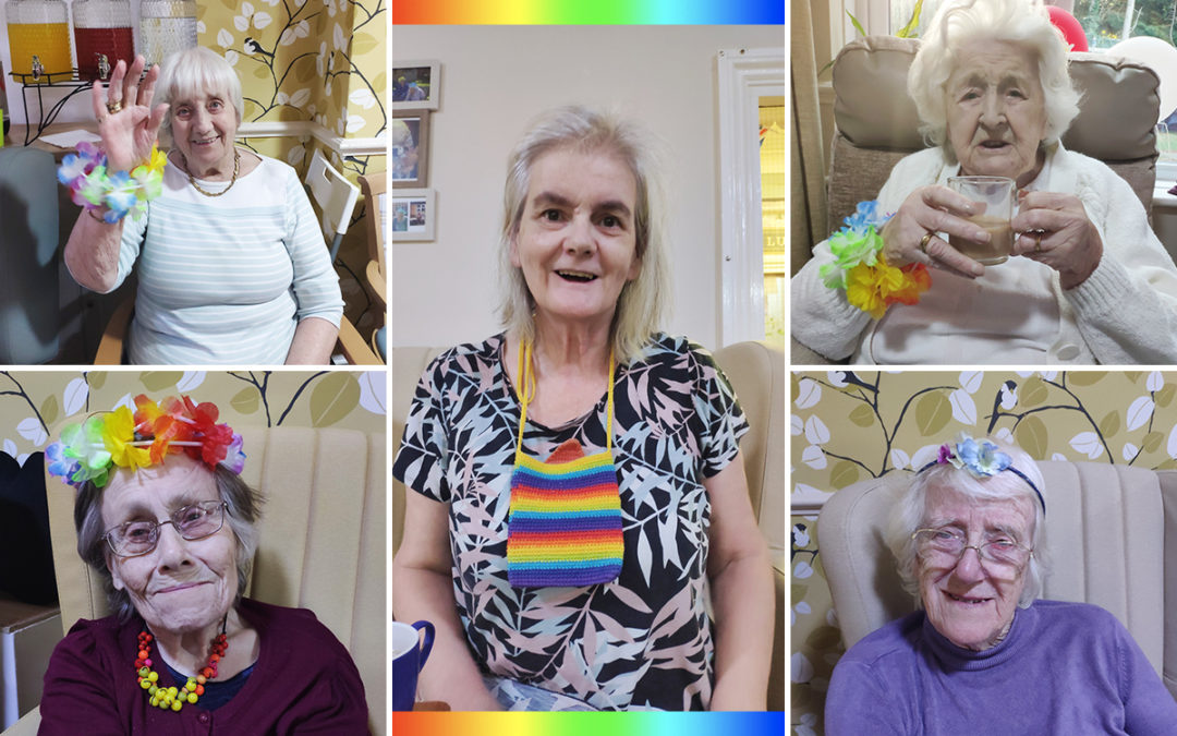 Lulworth House Residential Care Home residents celebrate World Peace Day