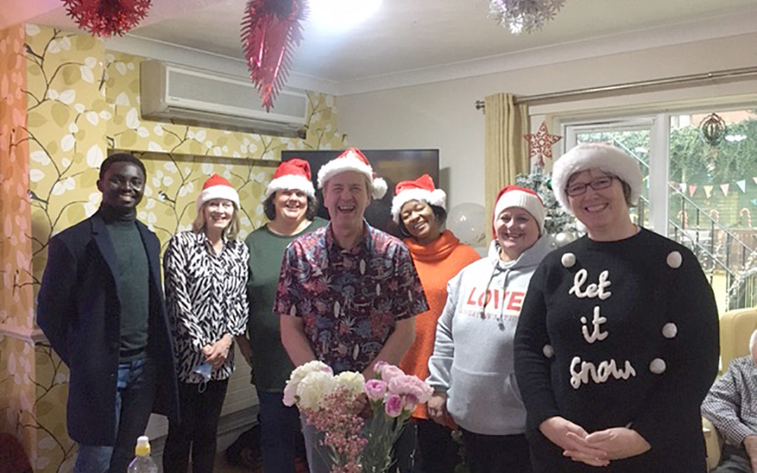 Elf Day fun and a Christmas Choir at Lulworth House Residential Care Home