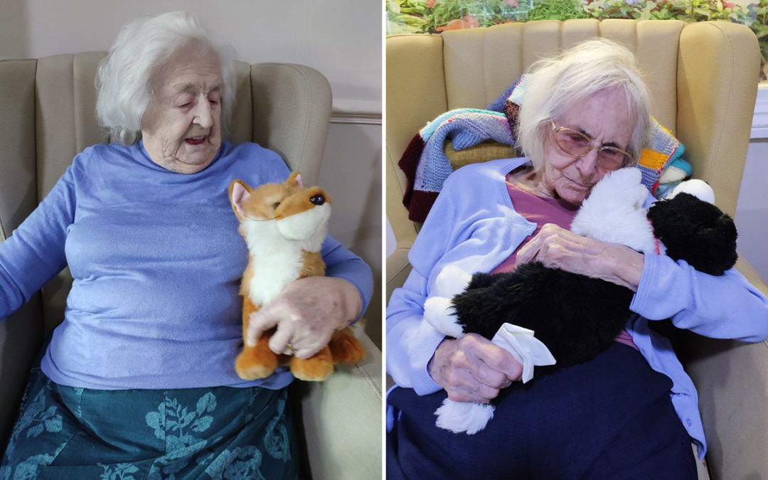 Pet love at Lulworth House Residential Care Home