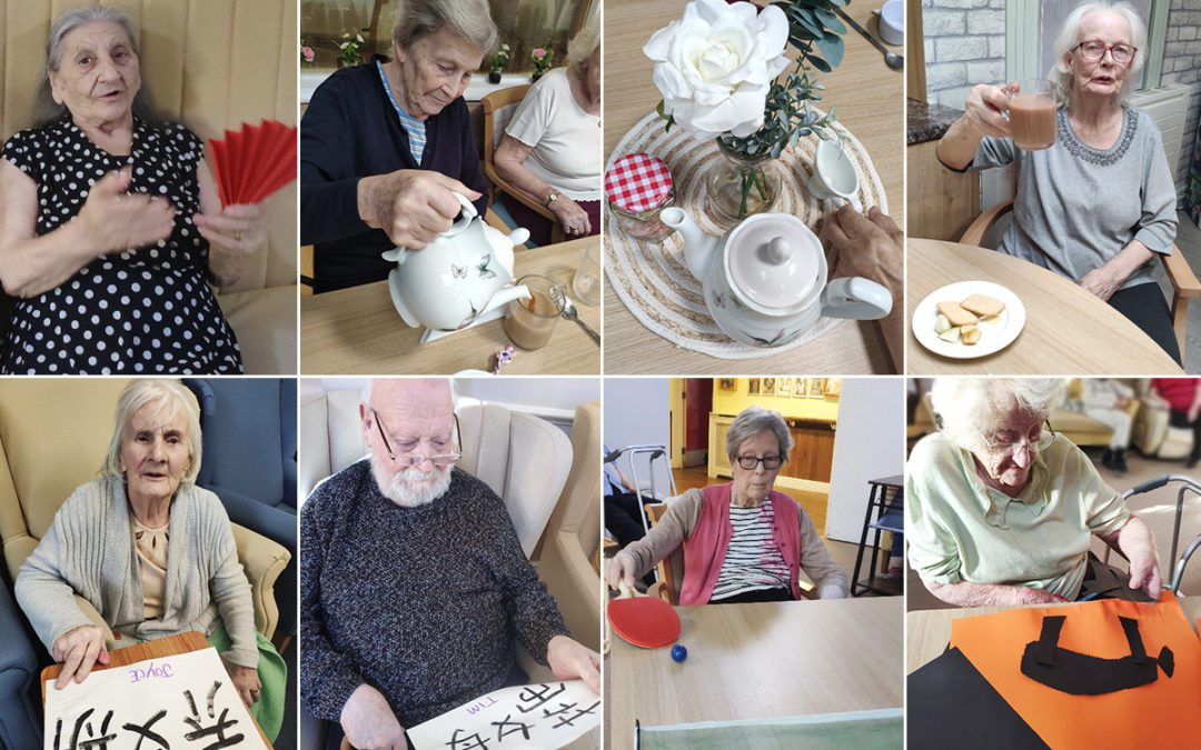 Exploring Chinese culture at Lulworth House Residential Care Home