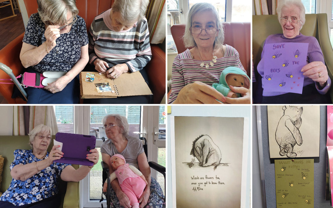 Winnie the Pooh Week at Lulworth House Residential Care Home