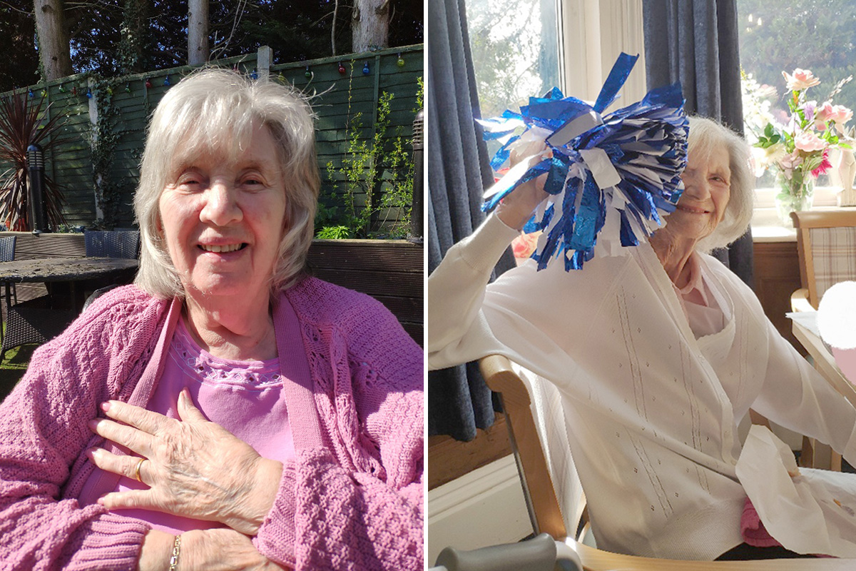 Easter exercise at Lulworth House Residential Care Home