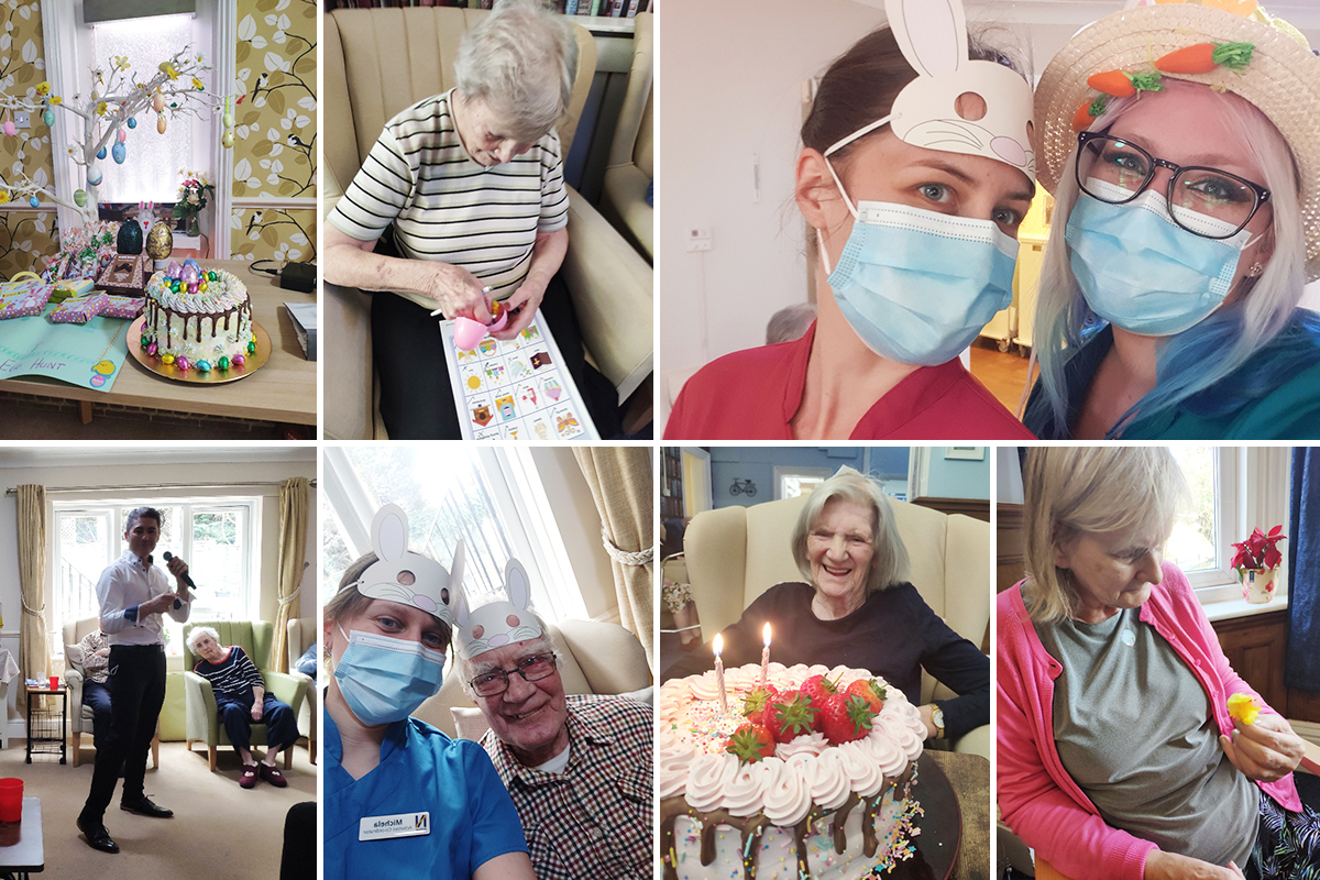 Easter celebrations at Lulworth House Residential Care Home