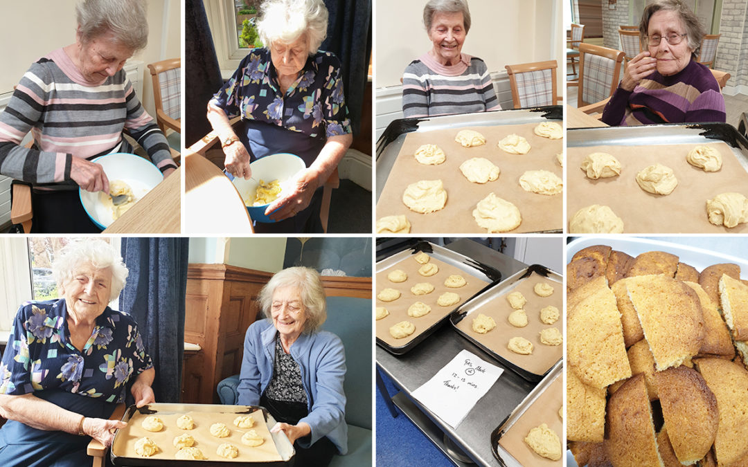 Cookies and cupcakes at Lulworth House Residential Care Home