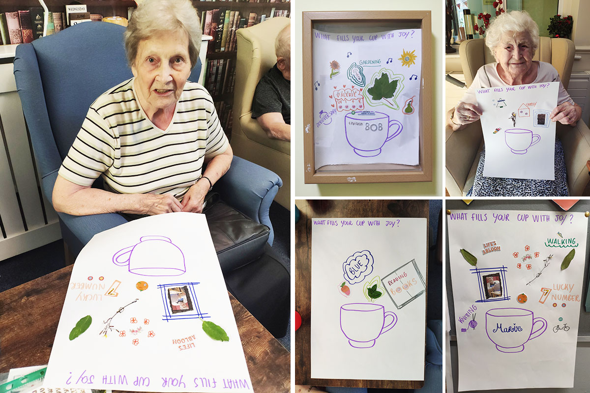 Mocktails and arts and crafts at Lulworth House Residential Care Home