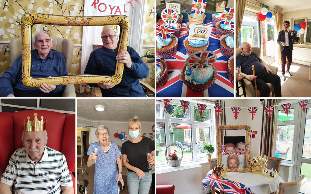 Jubilee celebrations at Lulworth House Residential Care Home