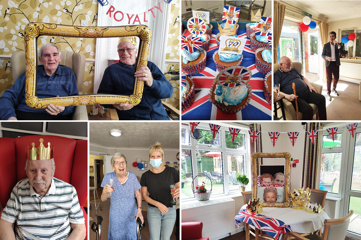 Jubilee celebrations at Lulworth House Residential Care Home