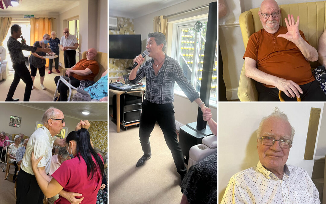 Multiple birthday celebrations at Lulworth House Residential Care Home