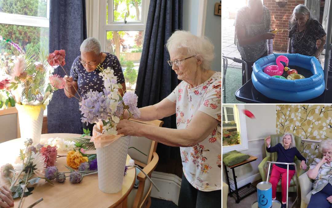 Summer fete month at Lulworth House Residential Care Home