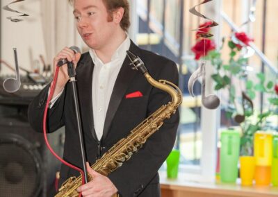 Michael Lack, Singer-Saxophonist
