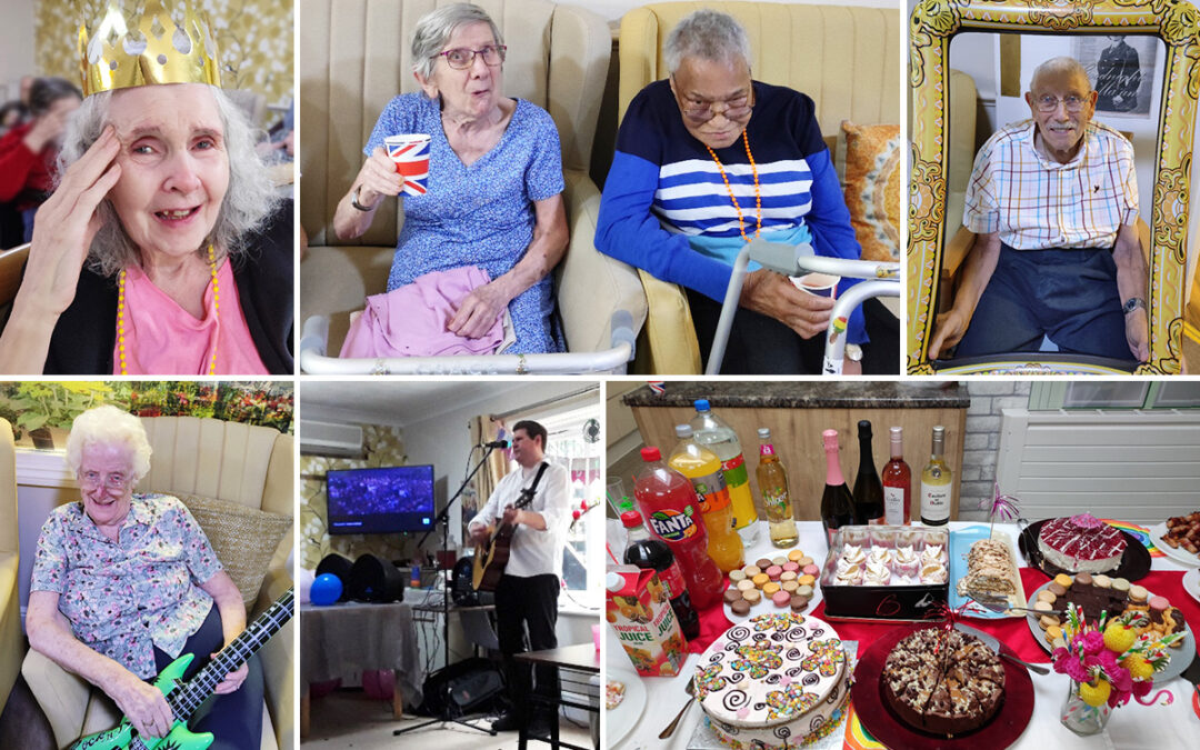 End of summer party fun at Lulworth House Residential Care Home