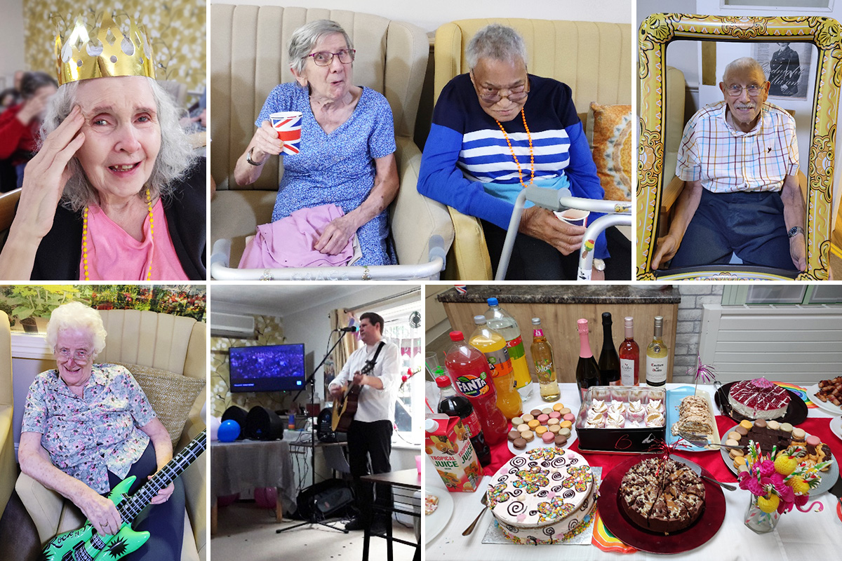End of summer party fun at Lulworth House Residential Care Home