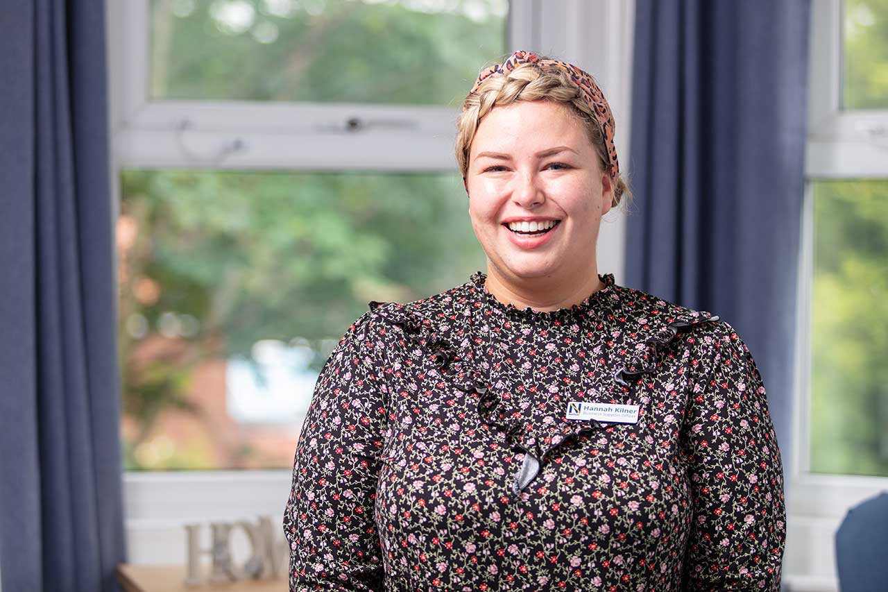 Hannah, Business Support Officer at Lulworth House