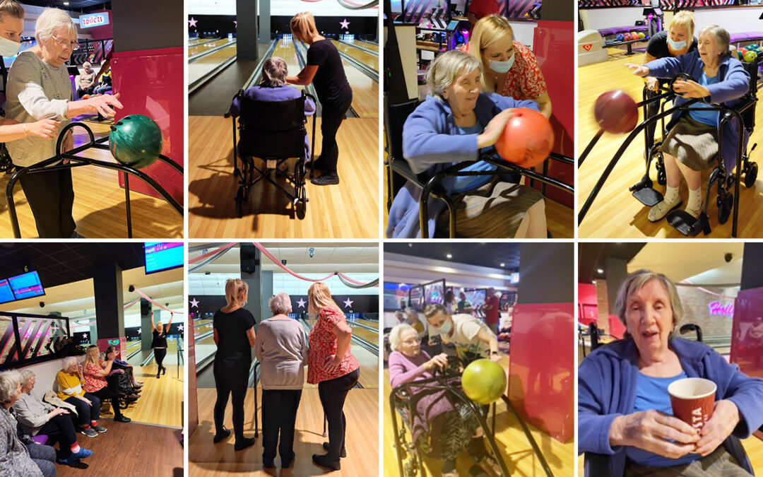 Lulworth House Residential Care Home residents enjoy trip to Hollywood Bowl