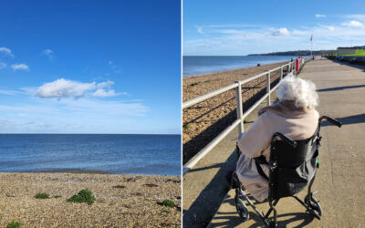 Lulworth House Residential Care Home residents enjoy trip to Minster on Sea