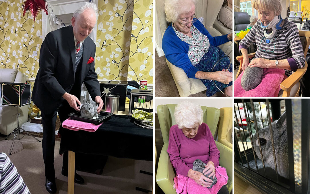 Magic Mike visits Lulworth House Residential Care Home