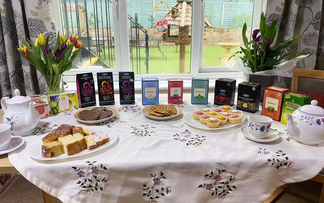 Lulworth House Residential Care Home celebrates a good cuppa
