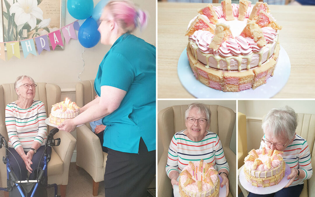 Birthday wishes for Penny at Lulworth House Residential Care Home